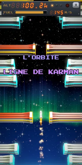 Rocket Flow : la fusée passe la ligne de Kármán sous une aurore